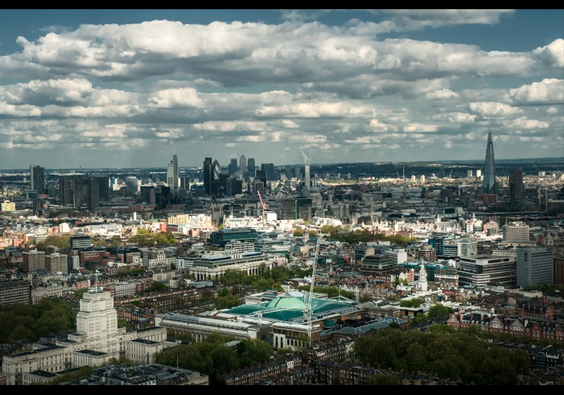 London City from BT Tower